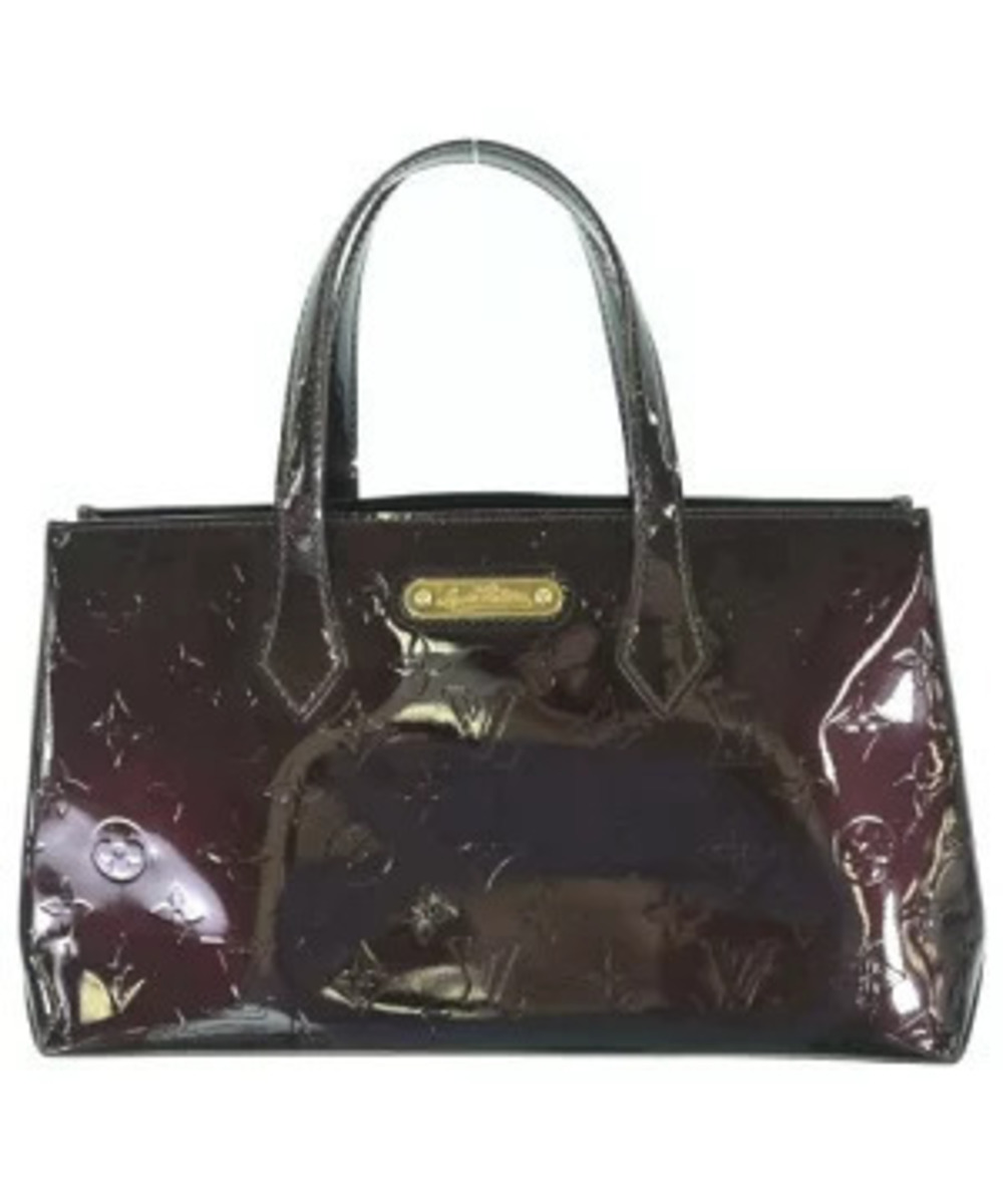 Louis Vuitton Monogram Vernis Wilshire handbag Amarante leather Purple